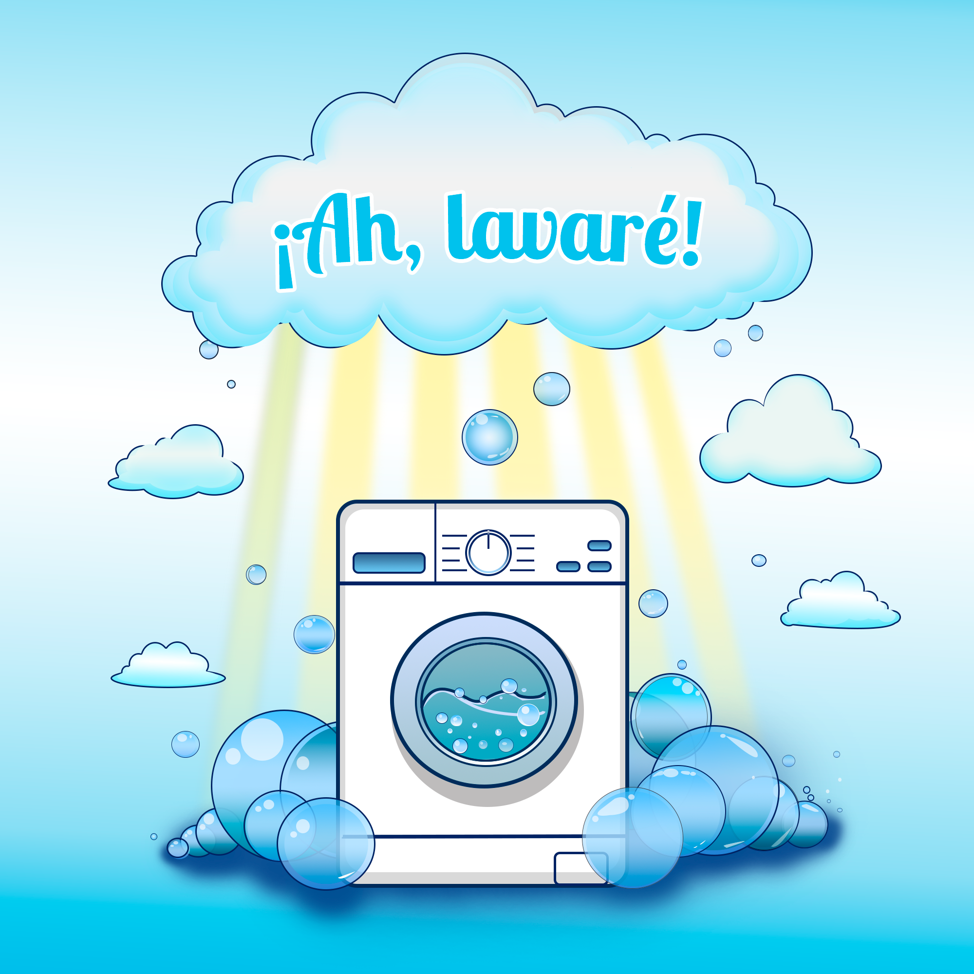 ¡Ah, lavaré! Lavandería Autoservicio y Servicio Asistido